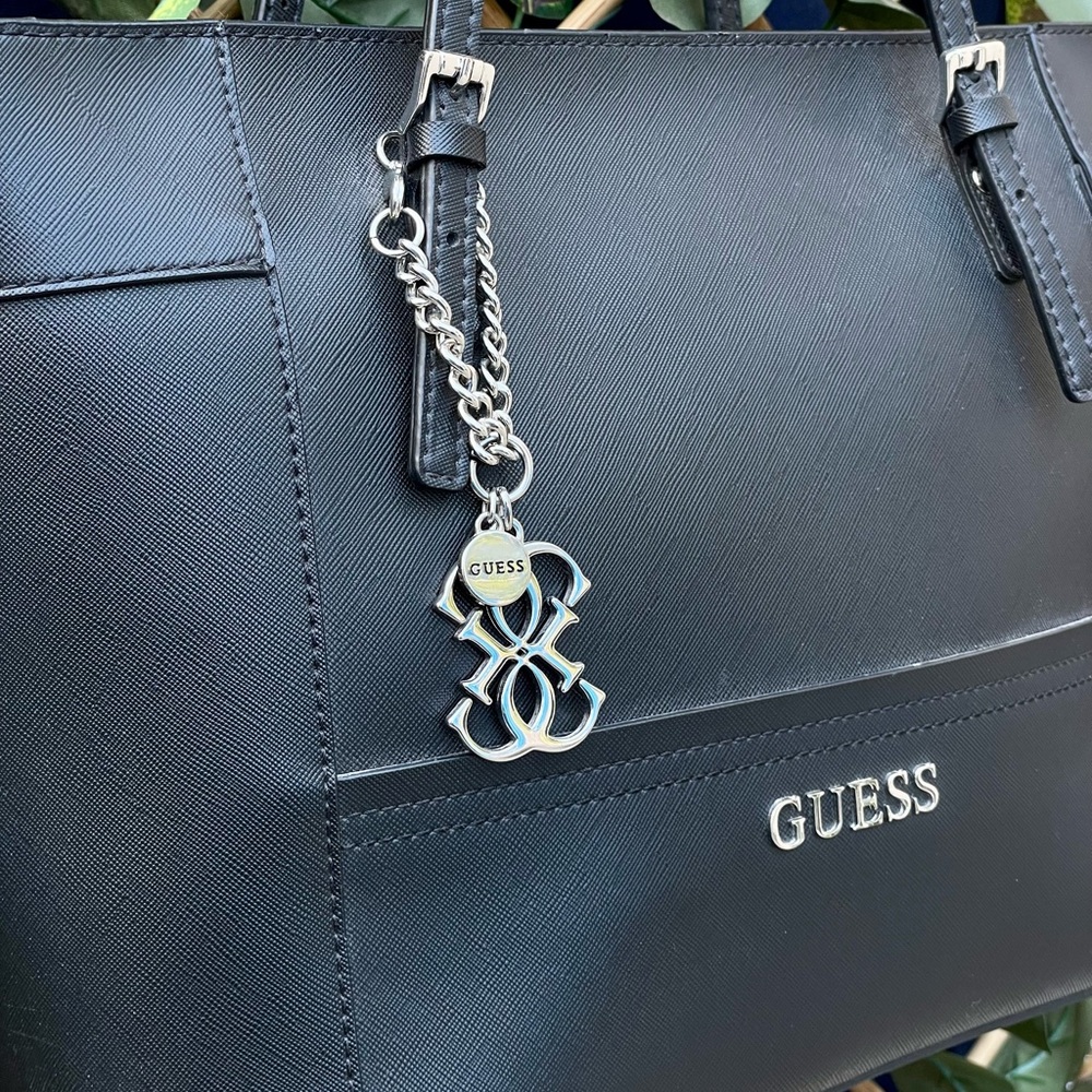 Large Black Guess Bag